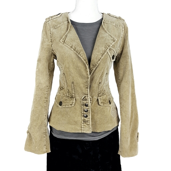 Sugarlips Jackets & Blazers - Sugarlips Vintage Inspired Corduroy Jacket